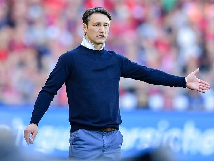 Trainer Niko Kovac kann am Samstag mit dem FC Bayern München den Titel holen.