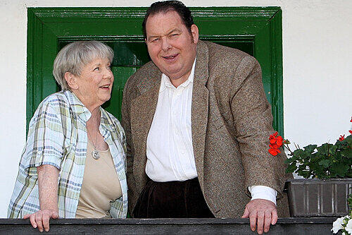 Spielten gemeinsam in "Der Bulle von Tölz": Ottfried Fischer und Ruth Drexel.