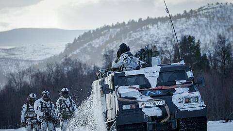 Gebirgsj&auml;ger der Bundeswehr in Norwegen