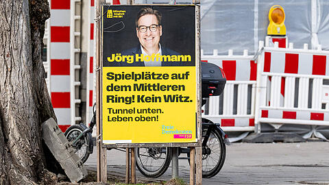Im Wahlkampf hat der FDPler J&ouml;rg Hoffmann f&uuml;r einen Tunnel an der Landshuter Allee geworben. Das ist nicht der einzige Unterschied zwischen der FDP und Gr&uuml;n-Rot.
