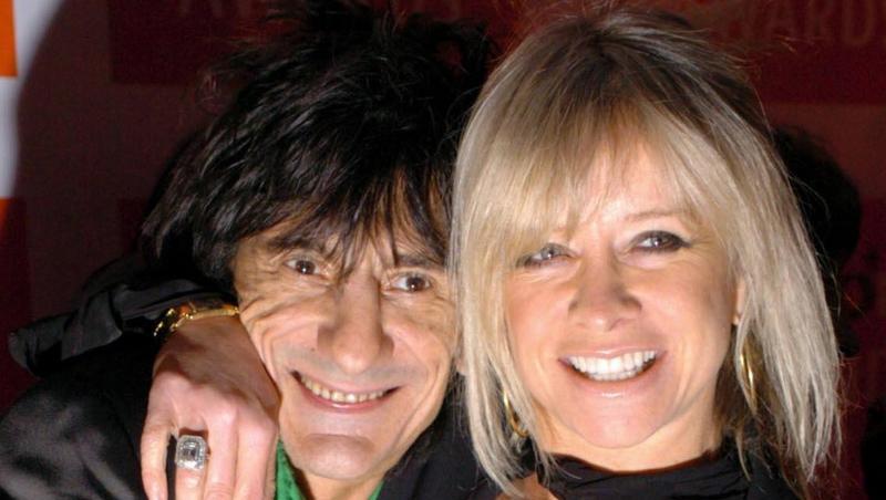 Ron Wood und seine nun Ex-Frau Jo Ron Wood und seine nun Ex-Frau Jo