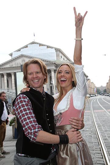 Mike Kraus und Frau Coco