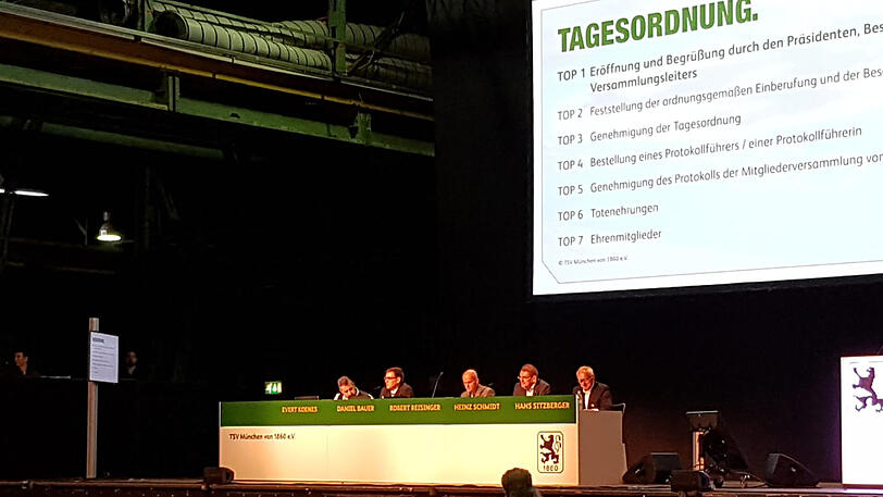 Die Löwen halten ihre Ordentliche Mitgliederversammlung im Zenith ab.