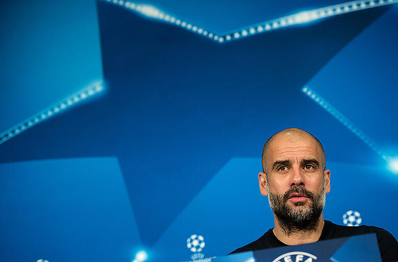 Mit welcher Startelf beginnt Pep Guardiola heute gegen Benfica Lissabon?