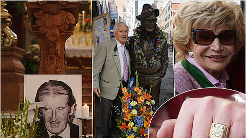 Im Alten Peter fand am Samstag ein Gedenkengottesdienst für Sigi Sommer statt. Anschließend nutzten viele die Gelegenheit, seine berühmte Bronzestatue in der Rosenstraße aufzusuchen. Die Bilder von der Veranstaltung zum Durchklicken.