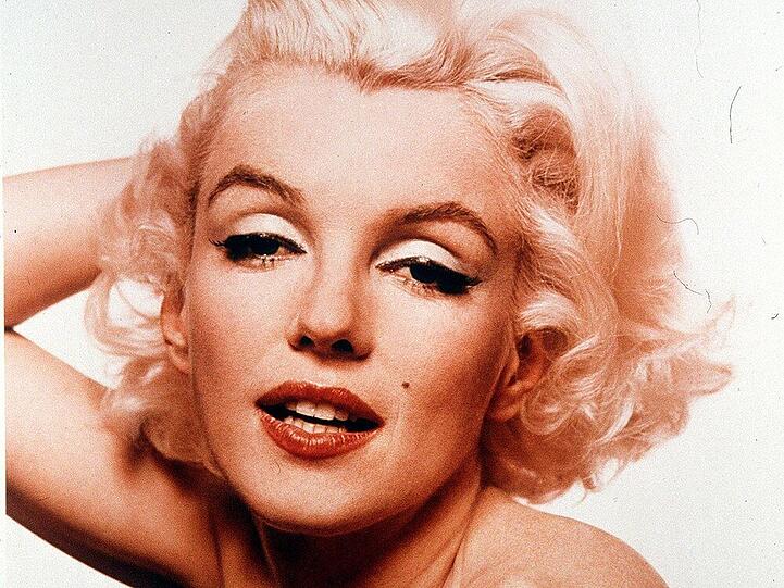 Marilyn Monroe mit ihrem typischen Styling - das Foto entstand nur wenige Wochen vor ihrem Tod