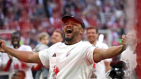 Meistermacher des FC Bayern: Trainer Vincent Kompany.