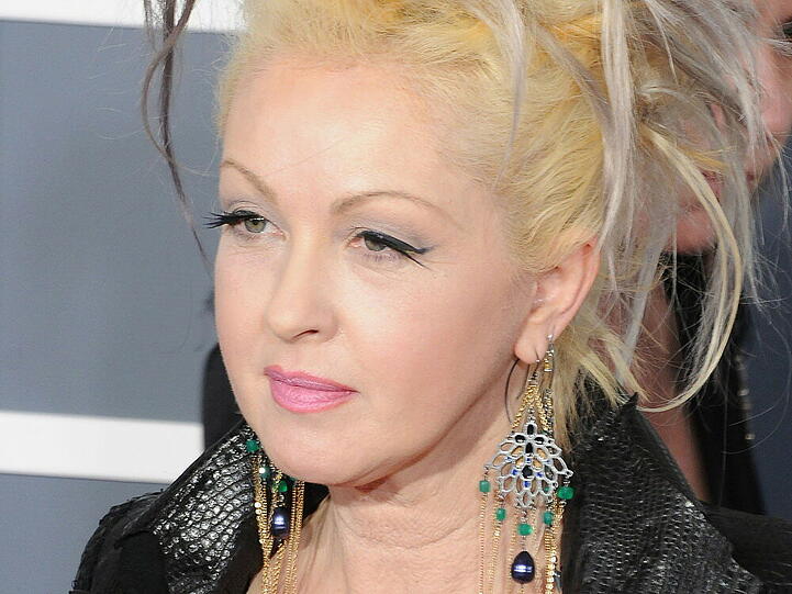 80er-Jahre-Ikone Cyndi Lauper bei den Grammy Awards 2015