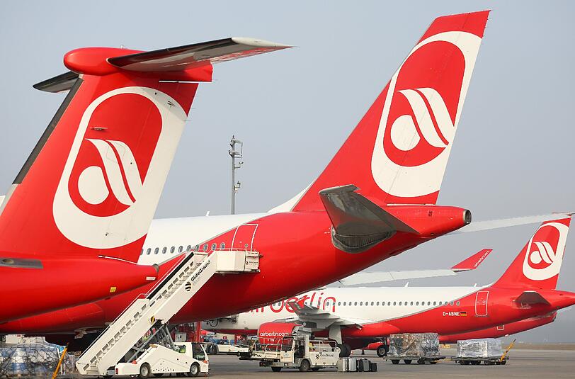 Air Berlin schreibt seit Jahren rote Zahlen. 2015 stand unter dem Strich ein Rekordverlust von fast 450 Millionen Euro. Foto: Kay Nietfeld