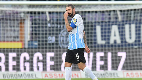 Kapitän Sascha Mölders ist beim TSV 1860 in Ungnade gefallen und steht bei den Sechzgern vor dem Aus.