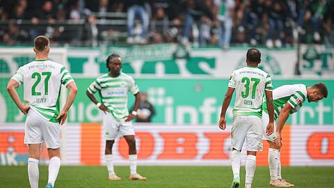 Die Fürther waren nach dem 0:4 daheim gegen Erzrivale Nürnberg bedient.