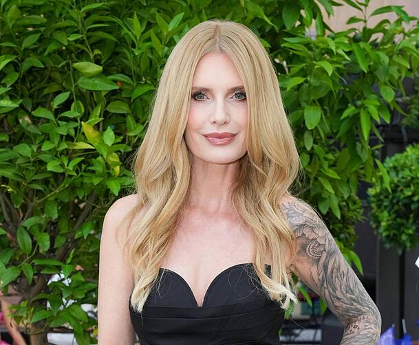 Model und Ex von Kino-Star Sky du Mont: Mirja du Mont.