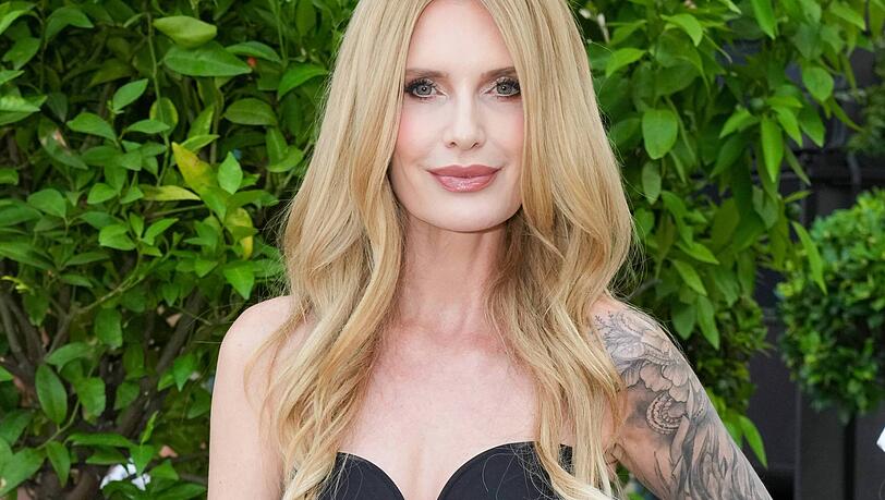 Model und Ex von Kino-Star Sky du Mont: Mirja du Mont.