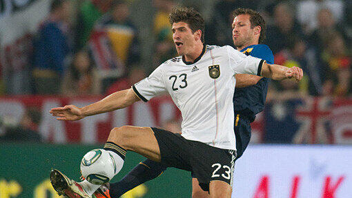 Angeschlagen: Mario Gomez Angeschlagen: Mario Gomez