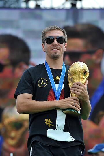 3. Philipp Lahm, 53 Spiele
