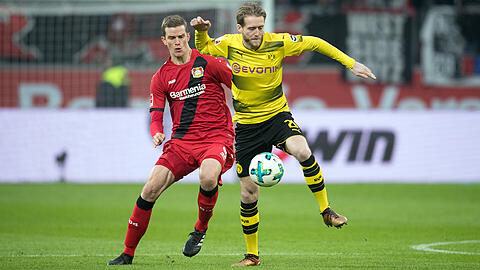 Kommt beim BVB nicht zum Zug: Andre Schürrle (r.).