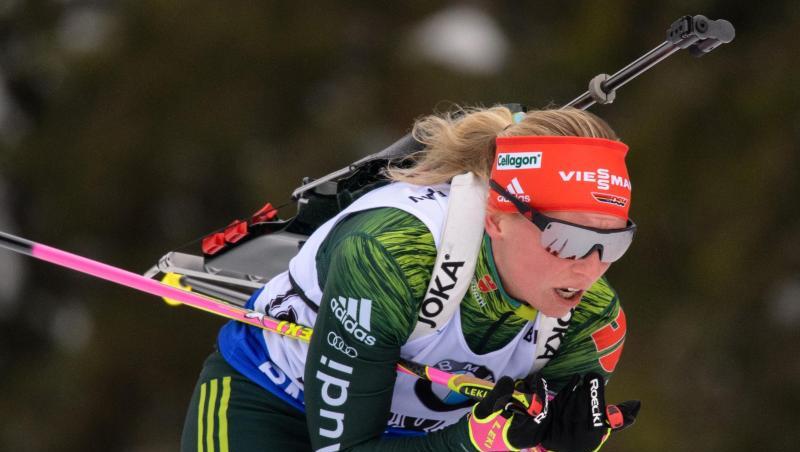 Wurde im Sprint über 7,5 Kilometer Dritte in Soldier Hollow: Franziska Hildebrand. Wurde im Sprint über 7,5 Kilometer Dritte in Soldier Hollow: Franziska Hildebrand.