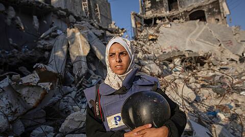 Die freie Journalistin Mariam Dagga wurde im Gazastreifen bei einem israelischen Angriff getötet.