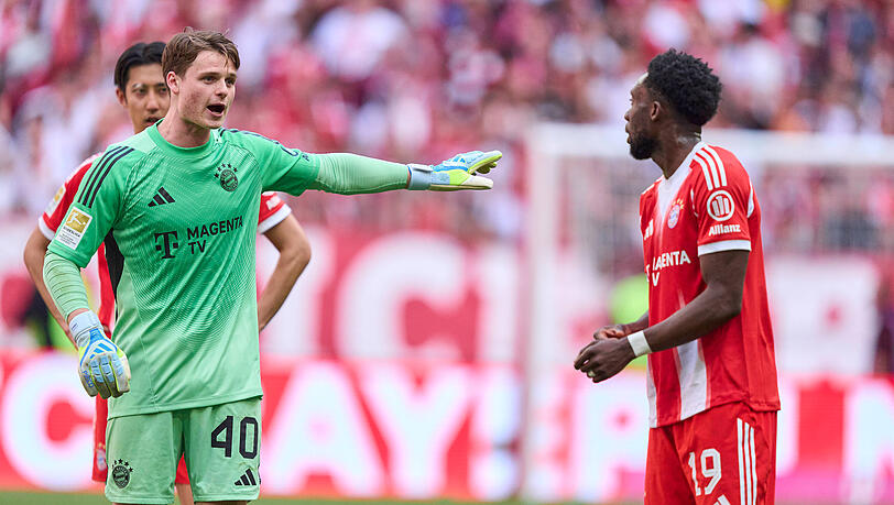 Drei Gegentore gegen Heidenheim: Jonas Urbig (l.).