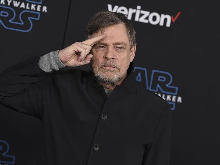 Mark Hamill ist Luke Skywalker.