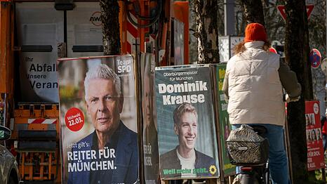 Reiter muss nach einem f&uuml;r ihn entt&auml;uschenden ersten Wahlgang in die Stichwahl gegen Gr&uuml;nen-Kandidat Krause.