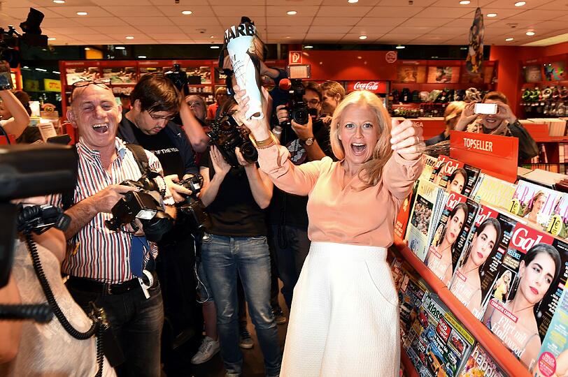 Barabara Schöneberger bei der Vorstellung ihrer neuen Frauen-Zeitschrift
