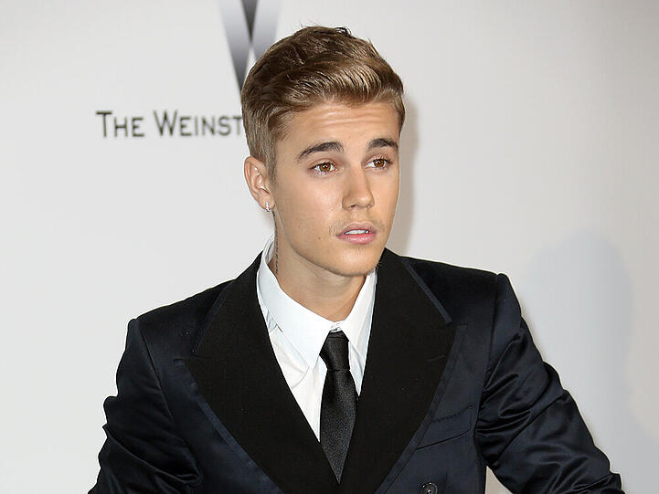 Justin Bieber bei der amfAR Cinema Against AIDS Benefiz-Veranstaltung im Mai
