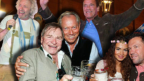 Gottschalk, Schwarzenegger, Matthäus: So haben die Promis auf dem Oktoberfest 2014 gefeiert. Die besten Bilder im großen Jahresrückblick...