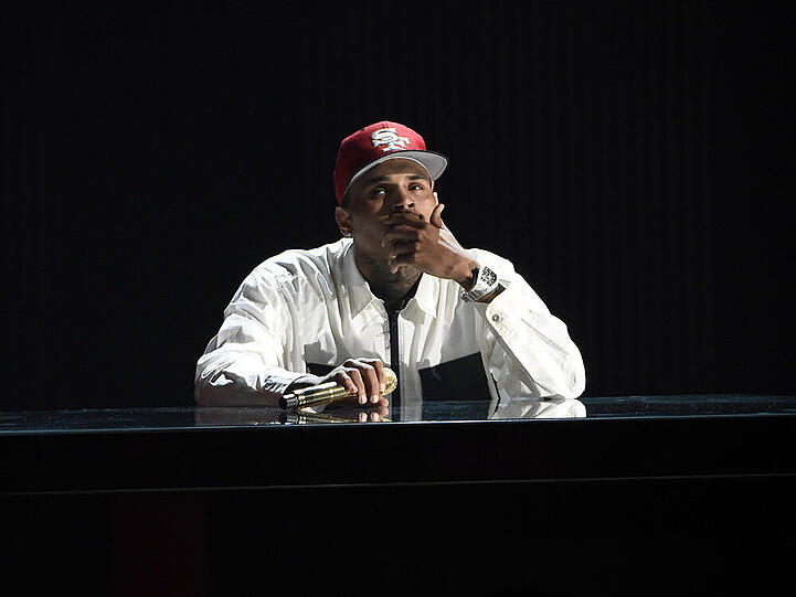 Nachdenklich: Chris Brown im Juni bei den BET-Awards in Los Angeles