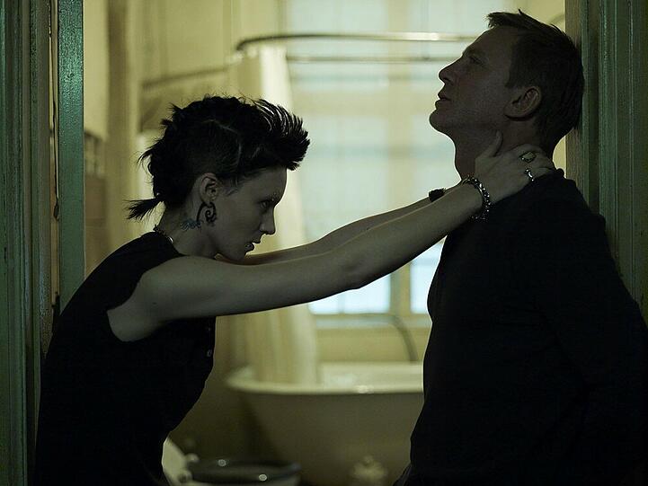 In David Finchers Verfilmung von "Verblendung" wurden Lisbeth Salander und Mikael Blomkvist von Rooney Mara und Daniel Craig gespielt