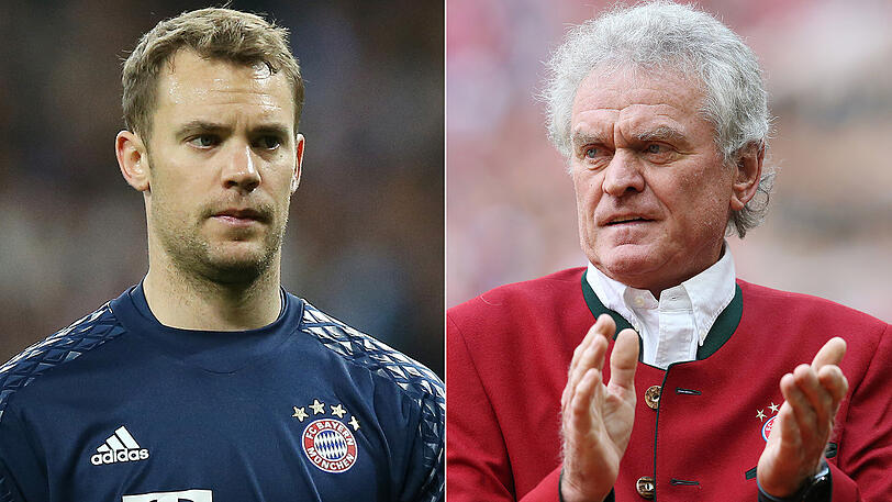 Sepp Maier hält Manuel Neuer (links) "für den besten Torwart seiner Zeit".