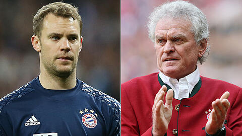 Sepp Maier hält Manuel Neuer (links) "für den besten Torwart seiner Zeit".