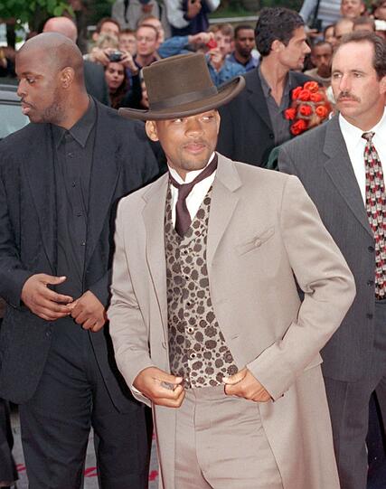 Der "echte" Star auf dem Roten Teppich: Will Smith bei einer Film-Premiere.