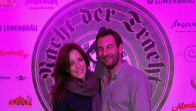 Denis Minkenberg und seine Christina auf der "Nacht der Tracht"... Denis Minkenberg und seine Christina auf der "Nacht der Tracht"...