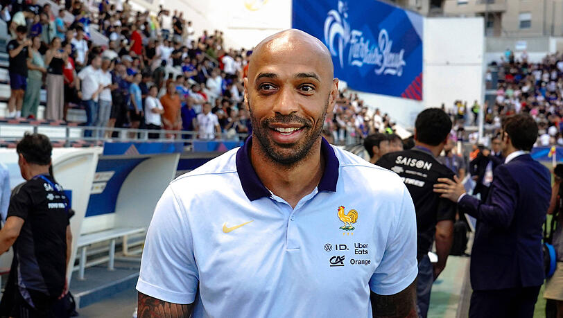 Michael Olise reiht im Moment Glanzleistung an Glanzleistung bei Olympia. Coach Thierry Henry ist sich sicher, dass da noch viel mehr kommt.