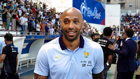 Michael Olise reiht im Moment Glanzleistung an Glanzleistung bei Olympia. Coach Thierry Henry ist sich sicher, dass da noch viel mehr kommt.