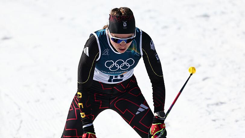 Katharina Hennig Dotzler beendet ihre Olympia-Karriere auf Platz neun. Katharina Hennig Dotzler beendet ihre Olympia-Karriere auf Platz neun.