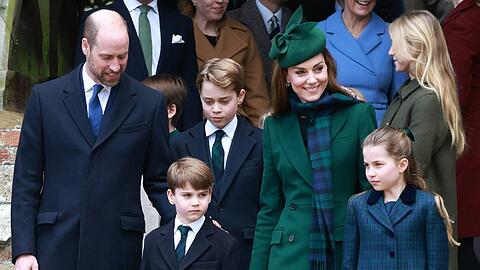 Zuletzt zeigte sich die Thronfolgerfamilie beim Weihnachtsgottesdienst in Sandringham in aufeinander abgestimmter Kleidung.
