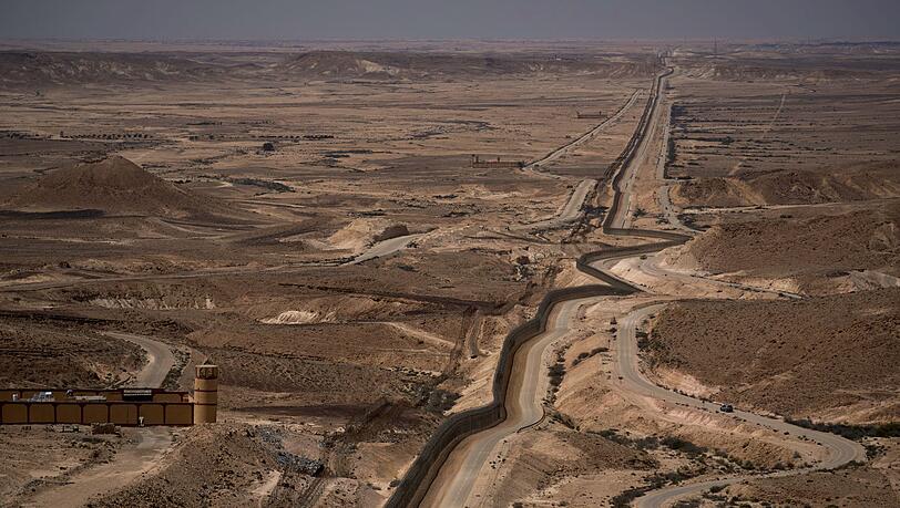 Grenzgebiet zwischen Israel und Ägypten. (Archivbild) Grenzgebiet zwischen Israel und Ägypten. (Archivbild)