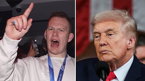 US-Eishockey-Superstar Brad Tkachuk l&auml;sst das Fake-Video nicht auf sich sitzen.