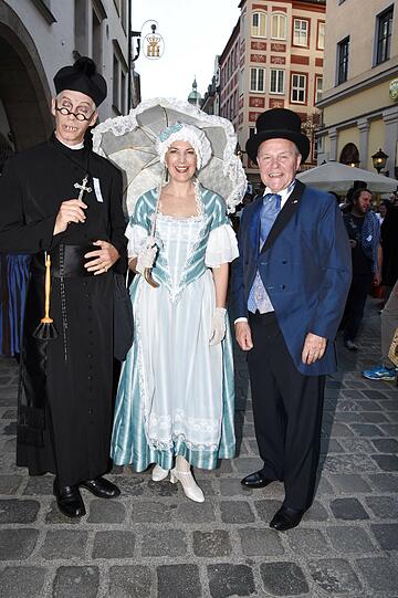 Albrecht von Weech mit Katharina und Dr. Wolfgang Heubisch