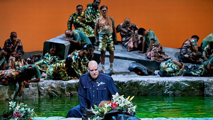 Amfortas (Derek Welton) im dritten Aufzug, Amfortas (Derek Welton) im dritten Aufzug,