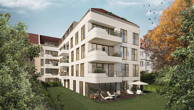 So soll der Neubau in der Lessingstraße aussehen, wenn er fertig ist. So soll der Neubau in der Lessingstraße aussehen, wenn er fertig ist.