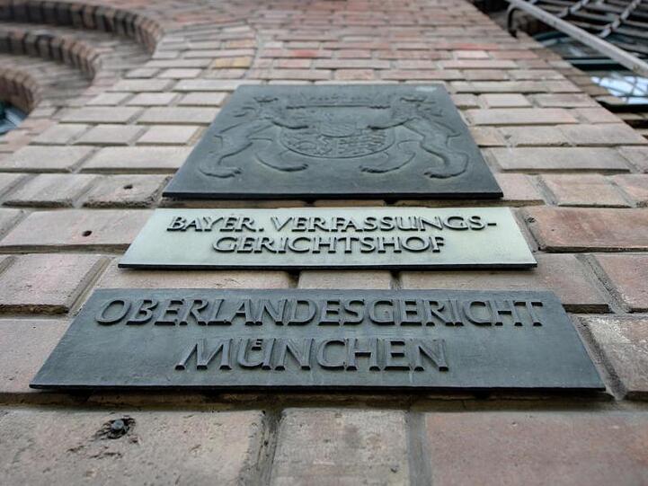 Das Gerichtsgebäude vom Oberlandesgericht in München. Foto: Matthias Balk/Archiv