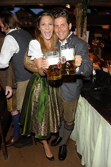 Prost: Philipp und Evelyn Greffenius