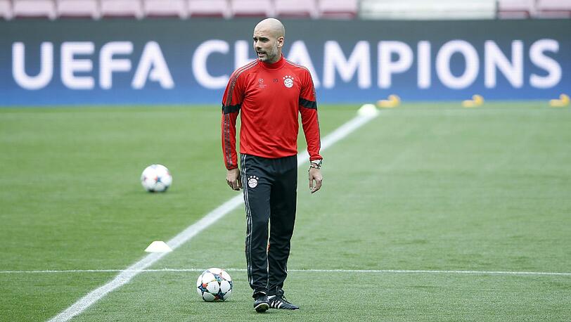 Die Bilder vom Abschlusstraining der Bayern!