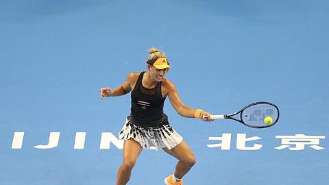 Auch Angelique Kerber ist beim Turnier in Peking ausgeschieden.