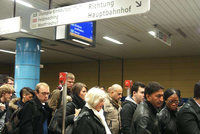 Stromausfall in München: Die Stadt war am Donnerstagmorgen weitestgehend lahmgelegt.