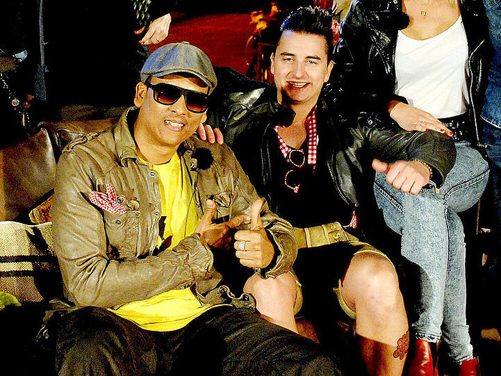 Mehr als nur Kollegen: Xavier Naidoo (li.) und Andreas Gabalier