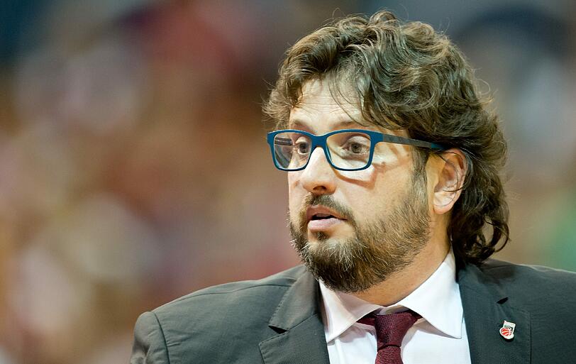 Trainer Andrea Trinchieri von Bamberg.